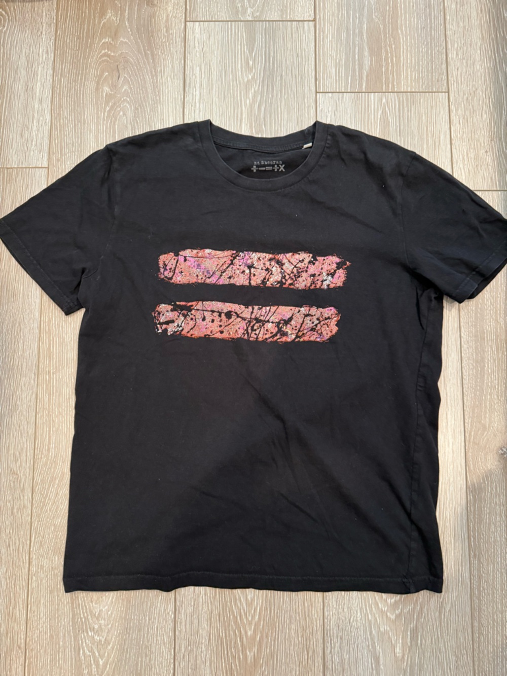 Ed Sheeran Mathematics Tour T-Shirt Men's Medium Official Double Sided